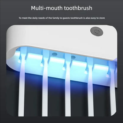 Automatic Toothpaste Dispenser with Toothbrush Holder